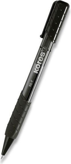 Kores Kuličková tužka K6 386 černá - obrázek 1