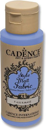 Cadence Barvy na textil Style Matt Fabric modrá, 59 ml - obrázek 1
