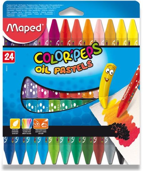 Maped Olejové pastely Color'Peps Oil Pastels 24 ks - obrázek 1
