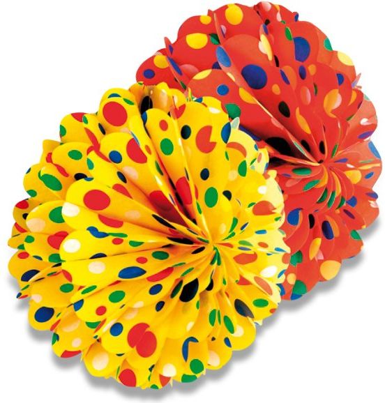 Amscan Papírová koule Honey průměr 28 cm - obrázek 1