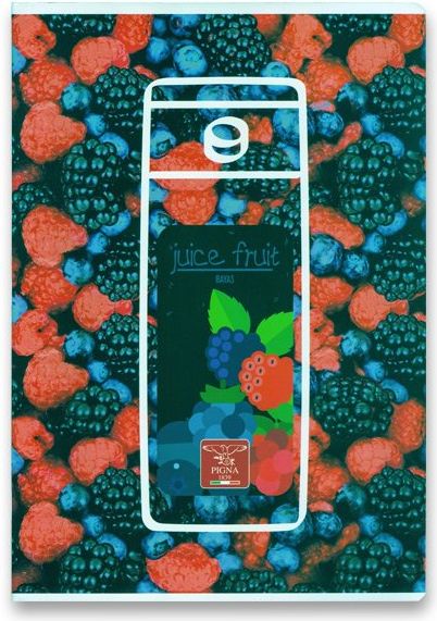 Pigna Školní sešit Fruits A4, čtverečkovaný, 40 listů,   445 - obrázek 1