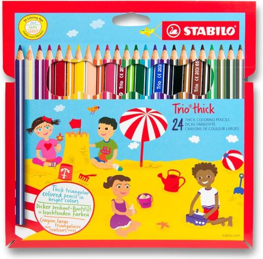 Stabilo Pastelka Trio 203/24-01 24 ks - obrázek 1