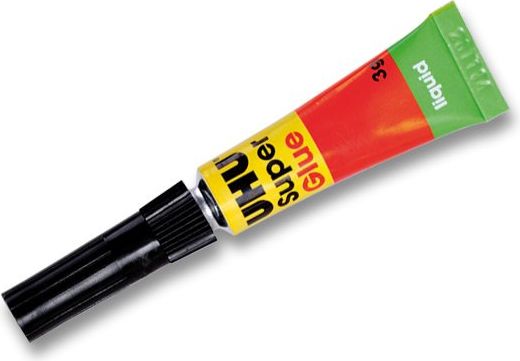 Uhu Vteřinové lepidlo Super Glue 3 g, tekuté - obrázek 1
