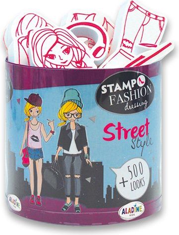 AladinE Razítka Stampo Fashion - Street style - obrázek 1