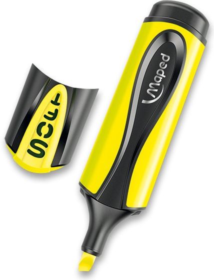 Maped Zvýrazňovač Fluo Peps Ultra Soft žlutý 46034 - obrázek 1