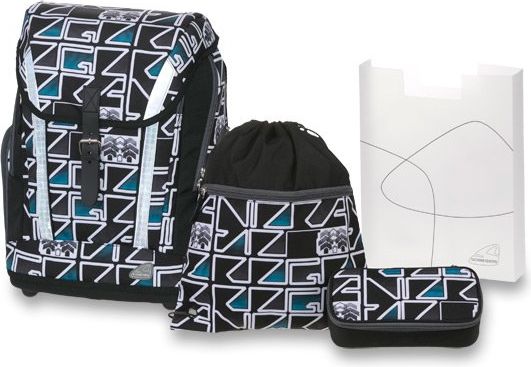 Schneiders Aktovka Soft Pattern 4-dílný set - obrázek 1