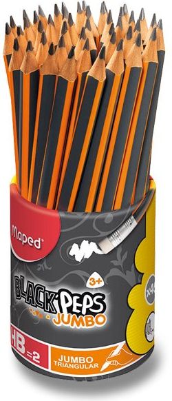 Maped Tužka Black'Peps Jumbo 46 ks bez pryže 54059 54059 - obrázek 1
