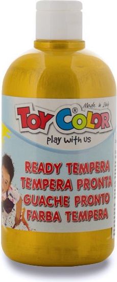 Toy Color Temperová barva Ready Tempera zlatá, 500 ml - obrázek 1