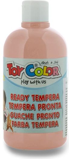 Toy Color Temperová barva Ready Tempera světle růžová, 500 ml - obrázek 1