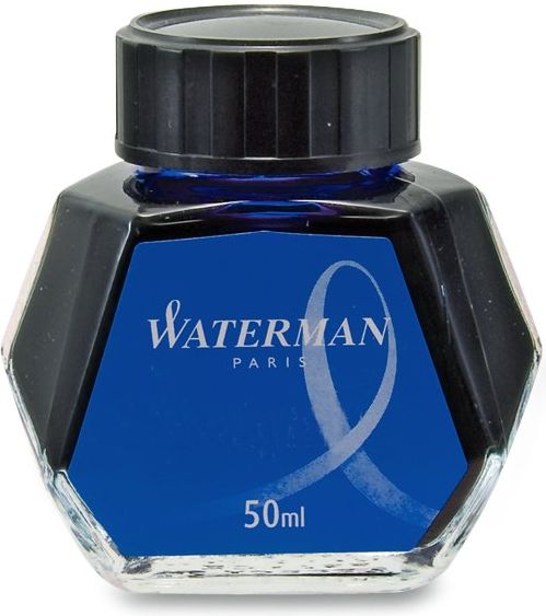 Waterman Lahvičkový inkoust tmavě modrý 1507/7510620, 50 ml - obrázek 1