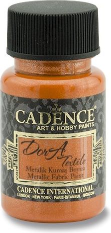 Cadence Textilní barva Dora Textile oranžová, 50 ml - obrázek 1