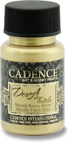 Cadence Textilní barva Dora Textile bílé zlato, 50 ml - obrázek 1