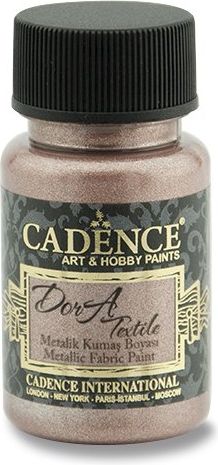 Cadence Textilní barva Dora Textile starorůžová, 50 ml - obrázek 1