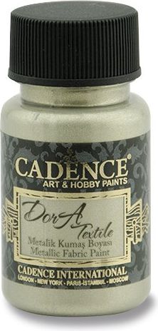 Cadence Textilní barva Dora Textile platinová, 50 ml - obrázek 1
