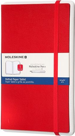 Moleskine Zápisník Smart Writing červený A5, 88 listů - obrázek 1