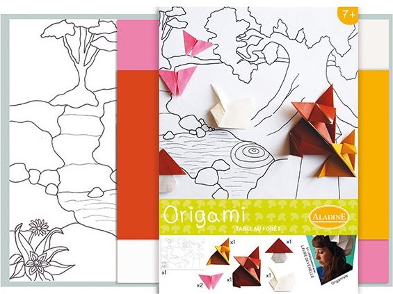 AladinE Origami tajemství lesa - obrázek 1