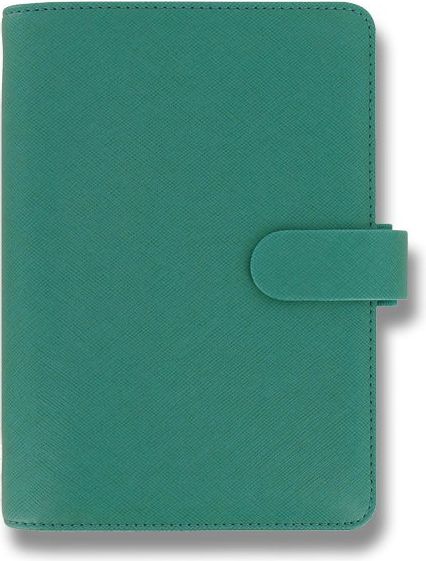 Filofax Osobní diář Saffiano A6 tyrkysový týdenní 2020 - obrázek 1
