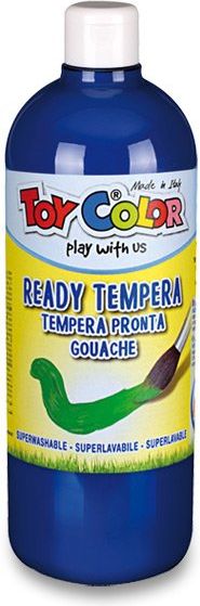 Toy Color Temperová barva Ready Tempera modrá, 1000 ml - obrázek 1