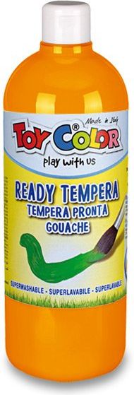 Toy Color Temperová barva Ready Tempera oranžová, 1000 ml - obrázek 1