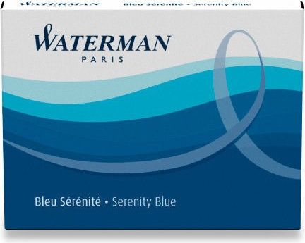 Waterman Inkoustové bombičky standardní modročerné 1507/7520070 8 ks - obrázek 1