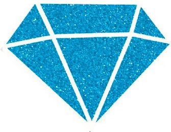 AladinE Diamantová barva Izink karib. modrá, 80 ml - obrázek 1