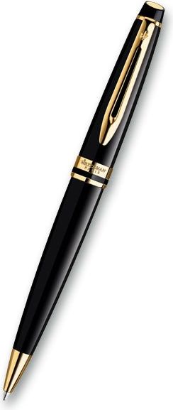 Waterman Expert Black Lacquer GT kuličková tužka 1507/2951700 - obrázek 1