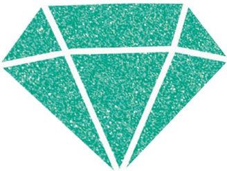 AladinE Diamantová barva Izink tyrkysová, 80 ml - obrázek 1
