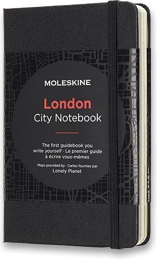 Moleskine Zápisník City Londýn A6, 110 listů - obrázek 1