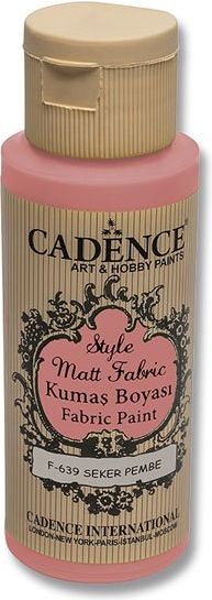 Cadence Barvy na textil Style Matt Fabric růžová, 59 ml - obrázek 1