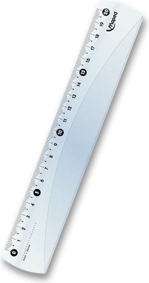 Maped Pravítko Essentials 20 cm 46112 - obrázek 1