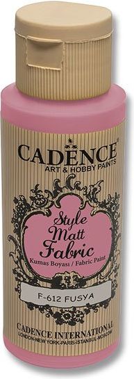 Cadence Barvy na textil Style Matt Fabric fuchsiová, 59 ml - obrázek 1