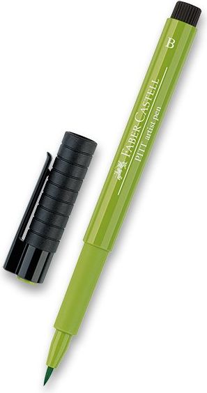 Faber-Castell Popisovač  Pitt Artist Pen Brush - májová zeleň 170/ 6747 - obrázek 1