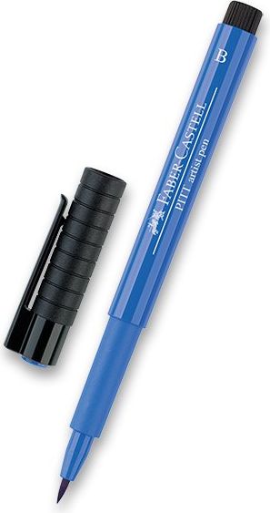 Faber-Castell Popisovač  Pitt Artist Pen Brush - kobaltově modrá 143/ 6744 - obrázek 1