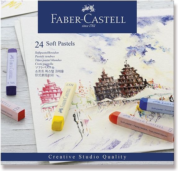 Faber-Castell Pastelové křídy 24 ks 128324 - obrázek 1