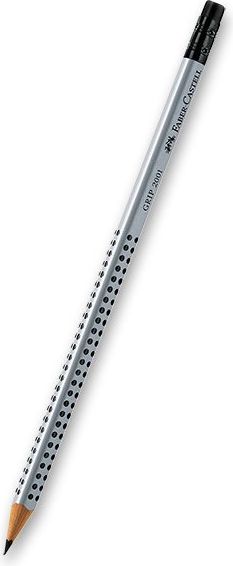 Faber-Castell Grafitová tužka Grip 2001 tvrdost B s pryží - obrázek 1