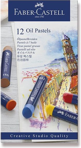 Faber-Castell Olejové pastely 12 ks 127012 - obrázek 1