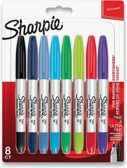 Sharpie Permanentní popisovač Twin Tip sada 8 ks 927094 - obrázek 1