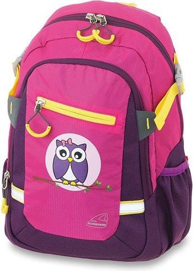 Schneiders Dětský batoh Owl 11 l růžový - obrázek 1