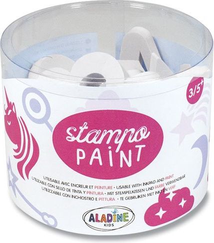 AladinE Razítka Stampo Paint - Jednorožci 12 ks - obrázek 1