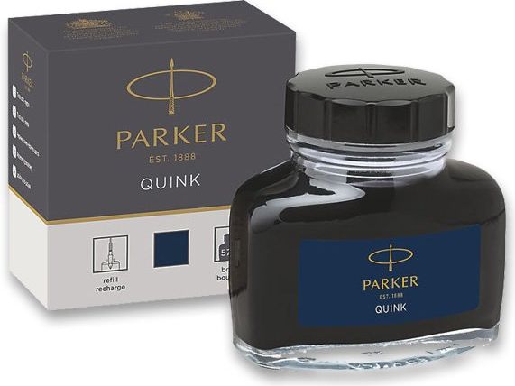 Parker Lahvičkový inkoust modročerný 1502/0150378, 57 ml - obrázek 1