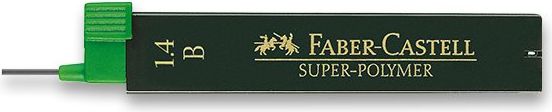 Faber-Castell Tuhy Super-polymer 1,4 mm, tvrdost B 121411 - obrázek 1