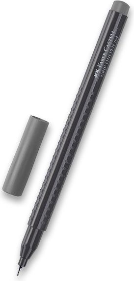 Faber-Castell Popisovač Grip 1516 - tmavé teplá šedivá IV - obrázek 1