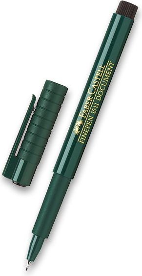 Faber-Castell Popisovač Finepen 1511 černý 5119 - obrázek 1