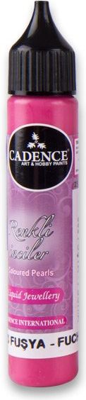 Cadence Tekuté perly fuchsiová, 25 ml - obrázek 1