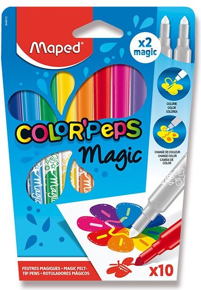 Maped Fixy Color´Peps Magic 8 + 2 kusů - obrázek 1