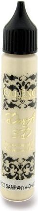 Cadence Metalická kontura šampaňská, 25 ml - obrázek 1