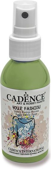 Cadence Barvy na textil Your Fashion žlutozelená, 100 ml - obrázek 1
