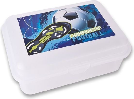 Karton P+P Svačinový box Fotbal - obrázek 1