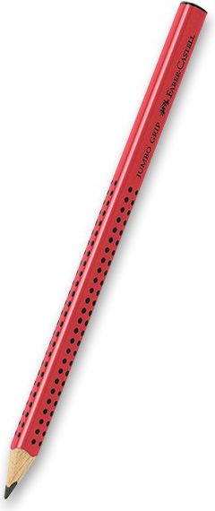 Faber-Castell Grafitová tužka Grip Jumbo 2001 červená, tvrdost B - obrázek 1