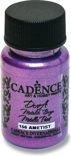 Cadence Akrylové barvy Dora Metalic ametystová, 50 ml - obrázek 1